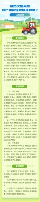 自然災害來襲，農戶如何保障自身權益？